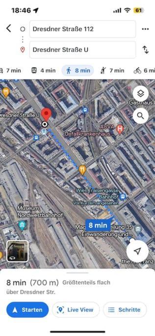 Geri'S Apartment Vienna City 20 Bezirk Naehe Prater Екстериор снимка
